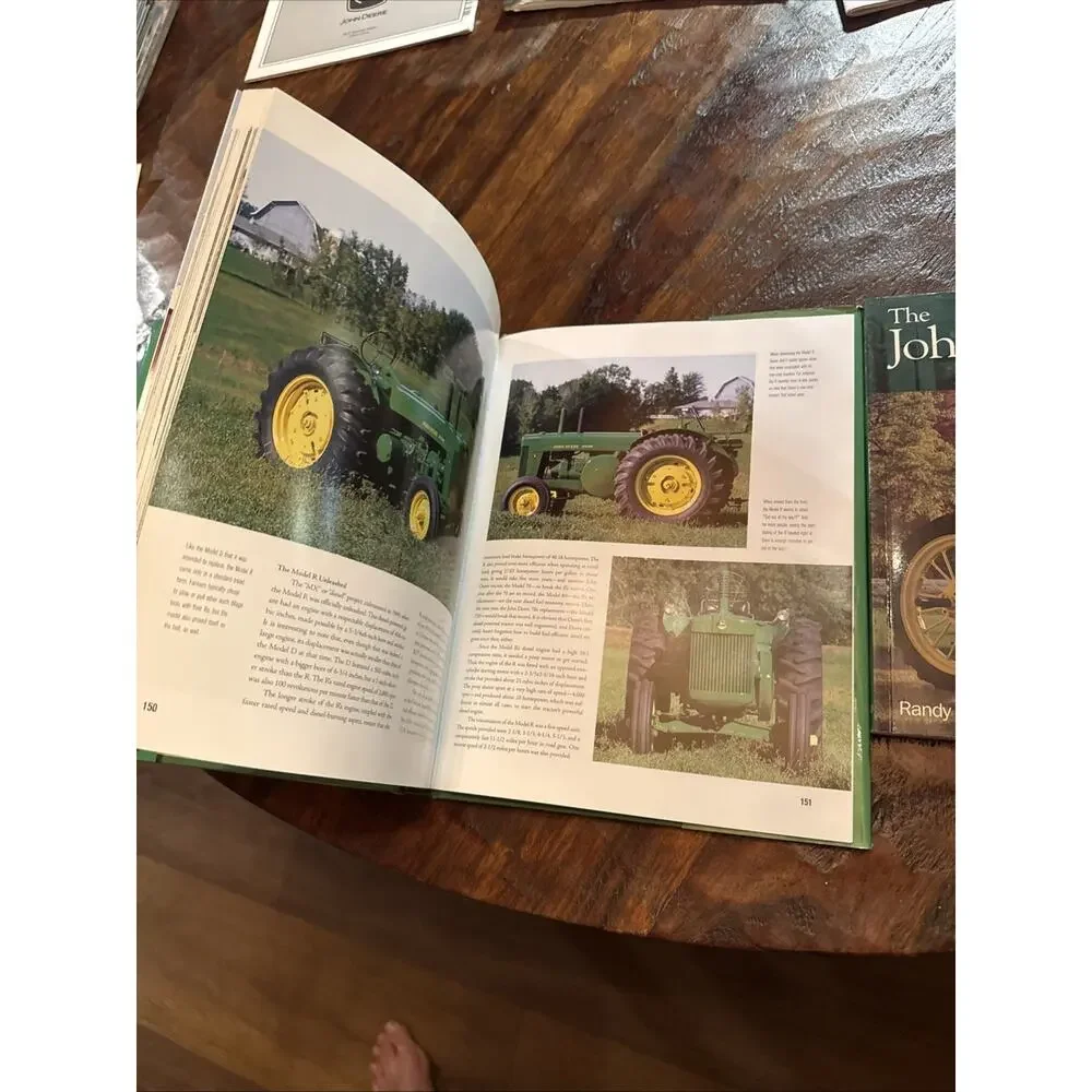 John Deere Tractor Book Lot (3) Letter Series 1923-1954, How to Restore, History